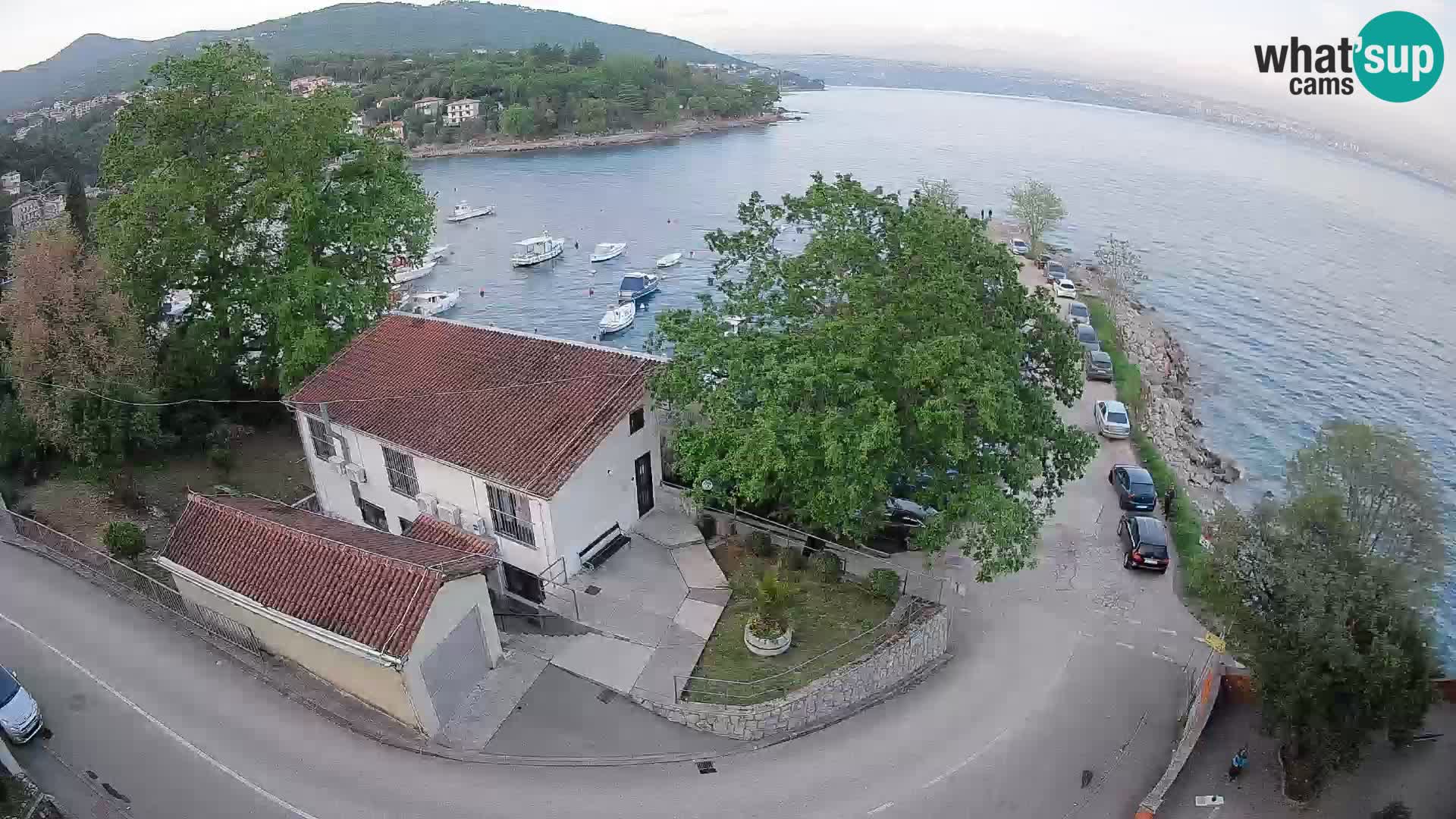 Webcam Ika Hafen – LIVE Blick auf den Hafen und die Lichter von Opatija