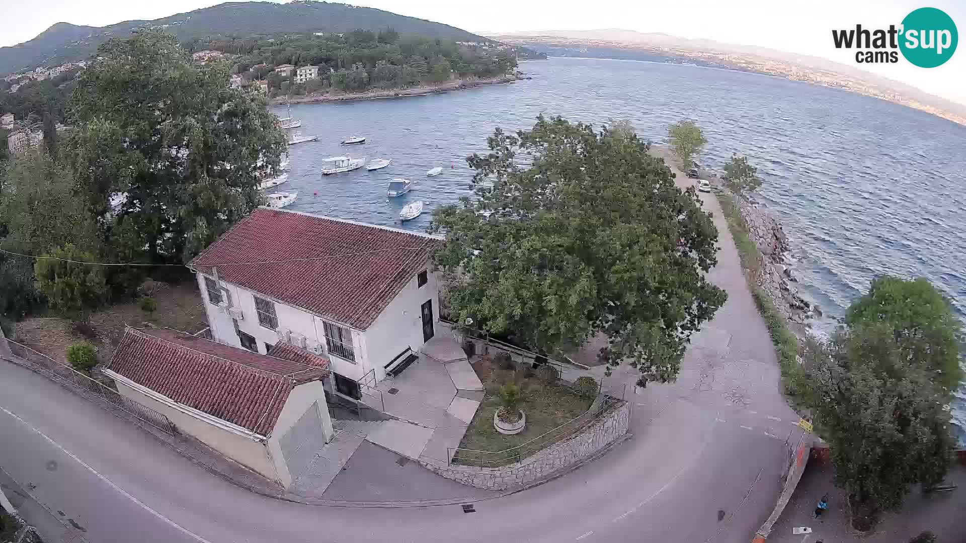 Webcam Ika Hafen – LIVE Blick auf den Hafen und die Lichter von Opatija