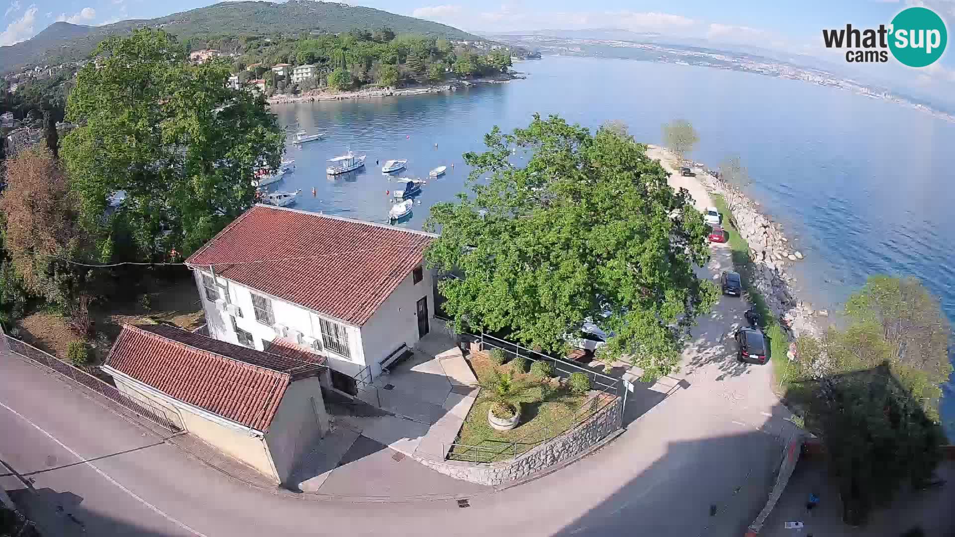 Webcam Ika Hafen – LIVE Blick auf den Hafen und die Lichter von Opatija