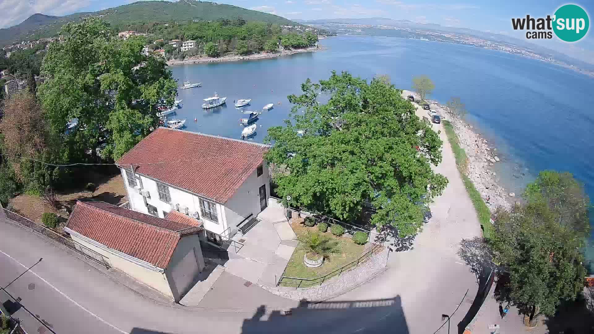 Webcam Ika Hafen – LIVE Blick auf den Hafen und die Lichter von Opatija