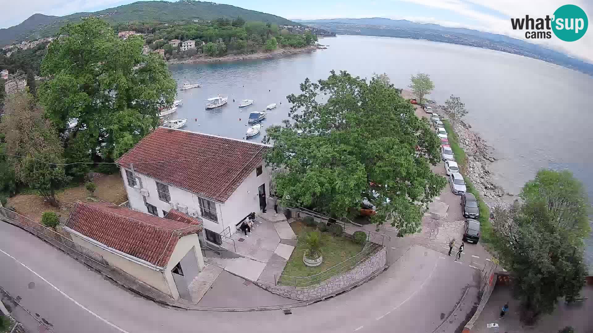 Webcam Ika Hafen – LIVE Blick auf den Hafen und die Lichter von Opatija
