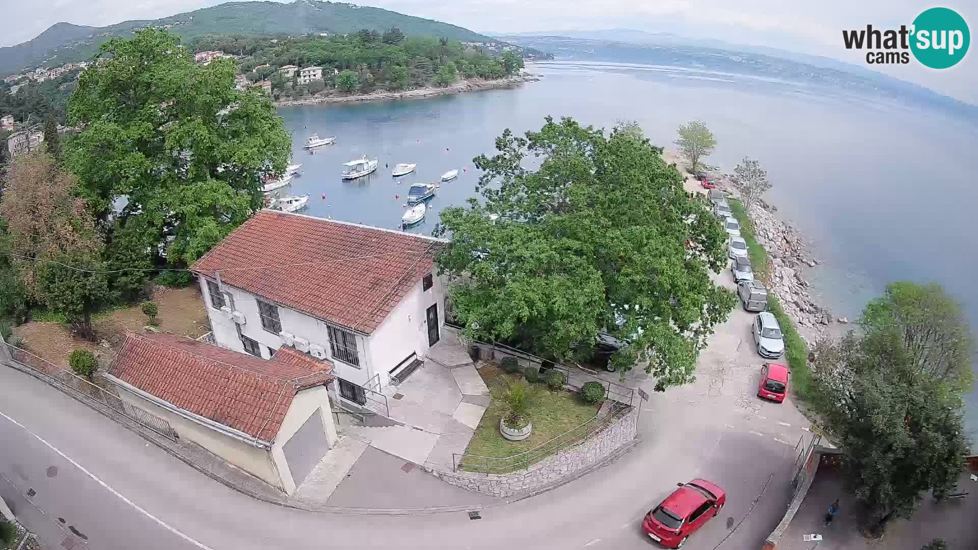 Webcam Ika Hafen – LIVE Blick auf den Hafen und die Lichter von Opatija