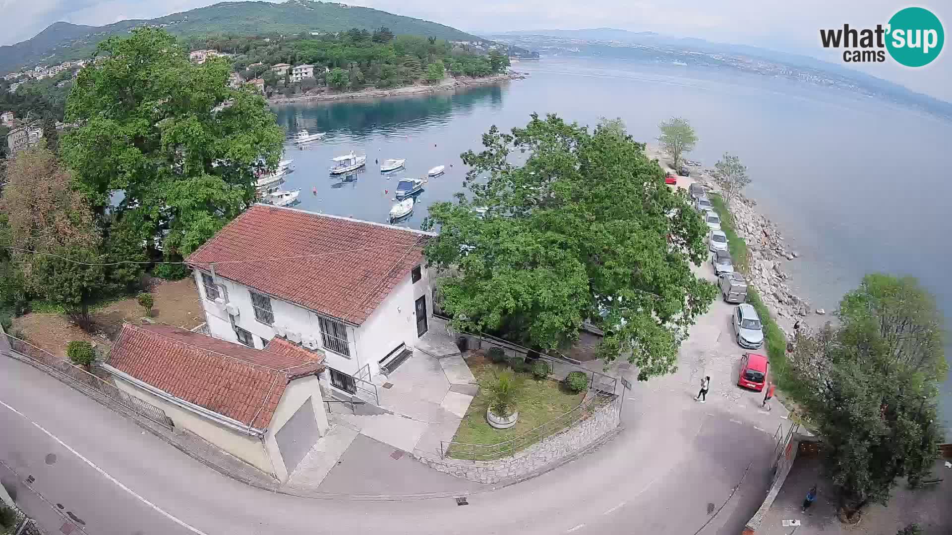 Webcam Ika Hafen – LIVE Blick auf den Hafen und die Lichter von Opatija