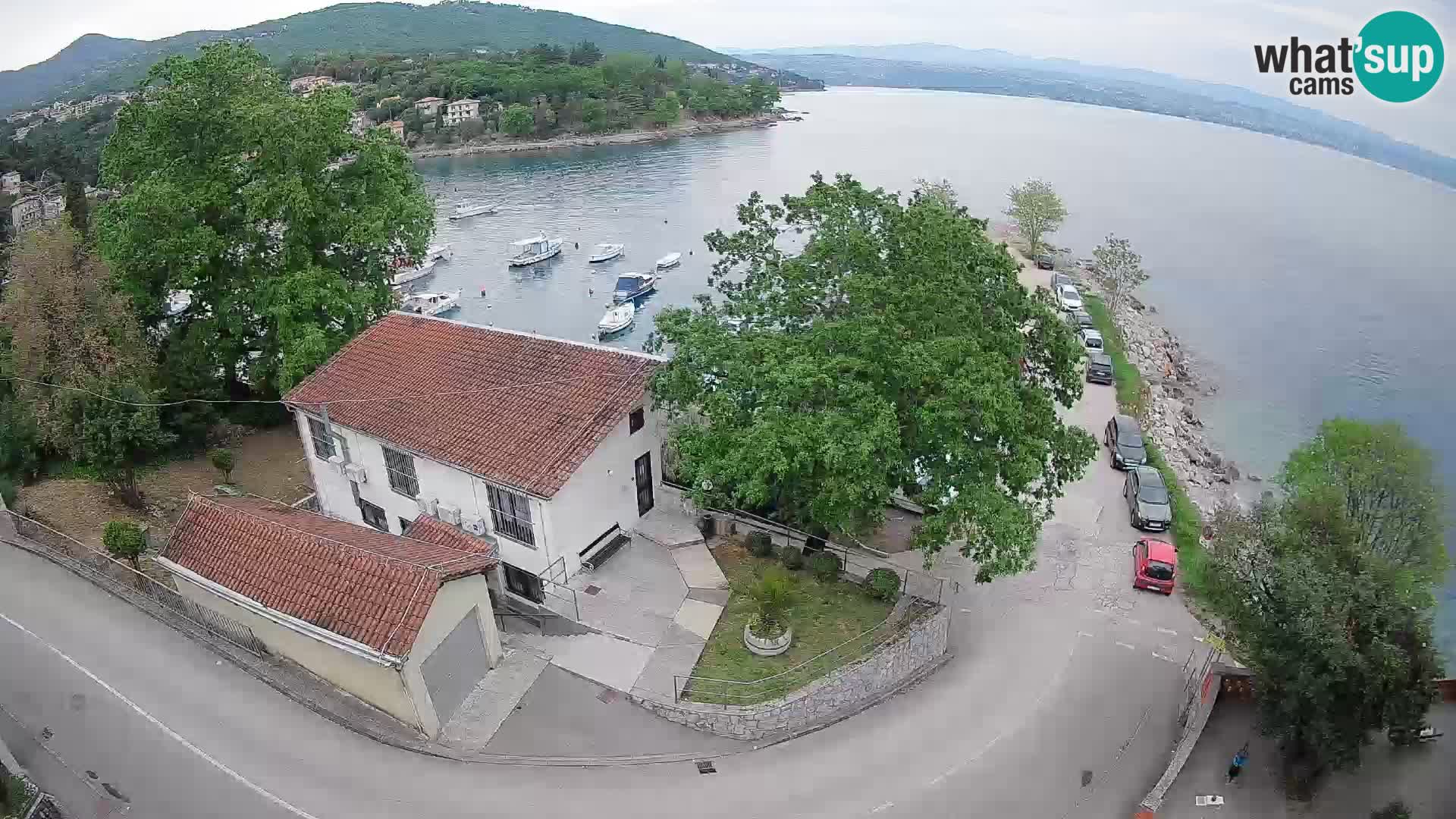 Webcam Ika Hafen – LIVE Blick auf den Hafen und die Lichter von Opatija