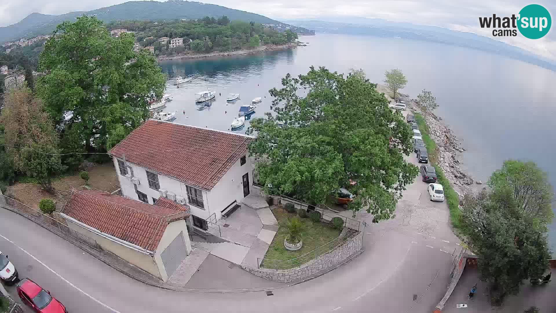 Webcam Ika Hafen – LIVE Blick auf den Hafen und die Lichter von Opatija