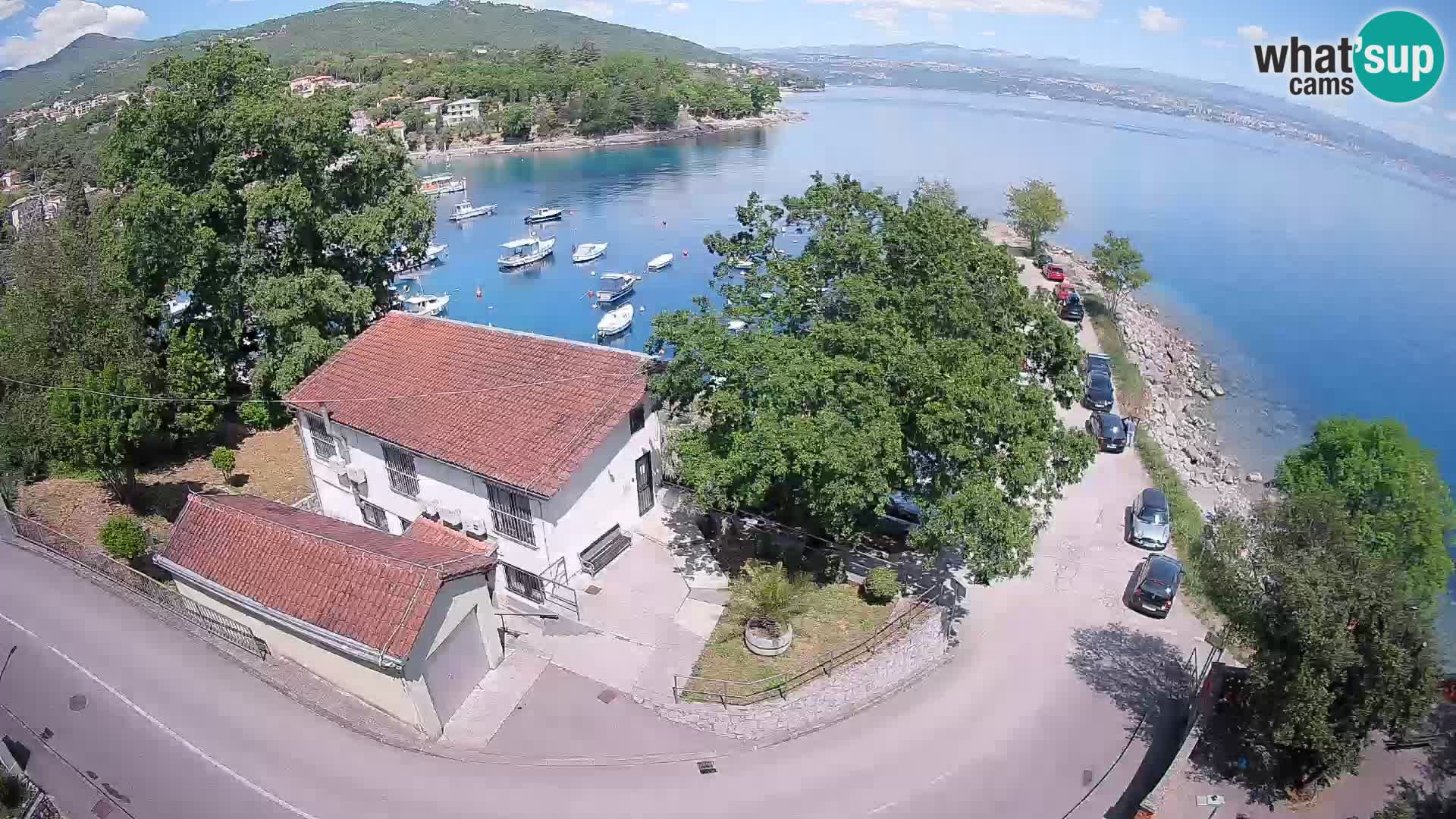 Webcam Ika Hafen – LIVE Blick auf den Hafen und die Lichter von Opatija