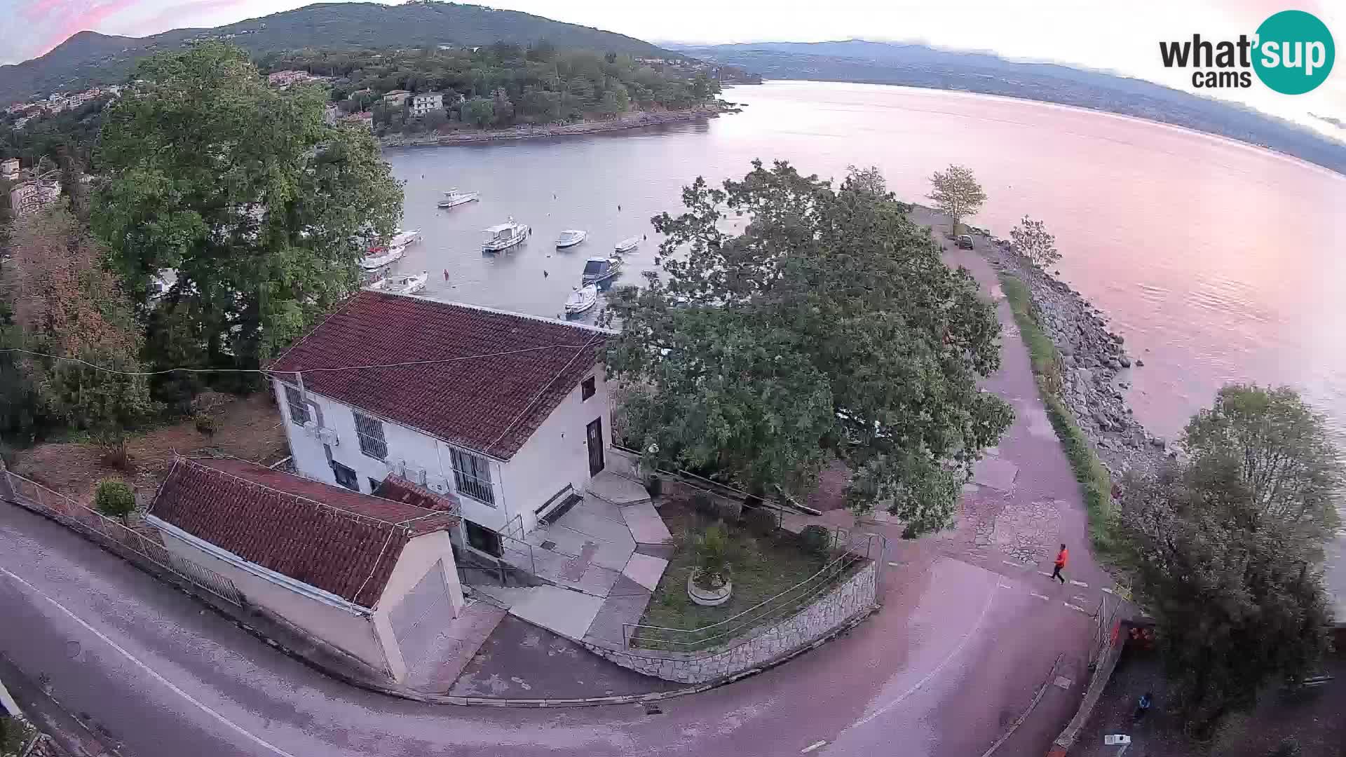 Webcam Ika Hafen – LIVE Blick auf den Hafen und die Lichter von Opatija
