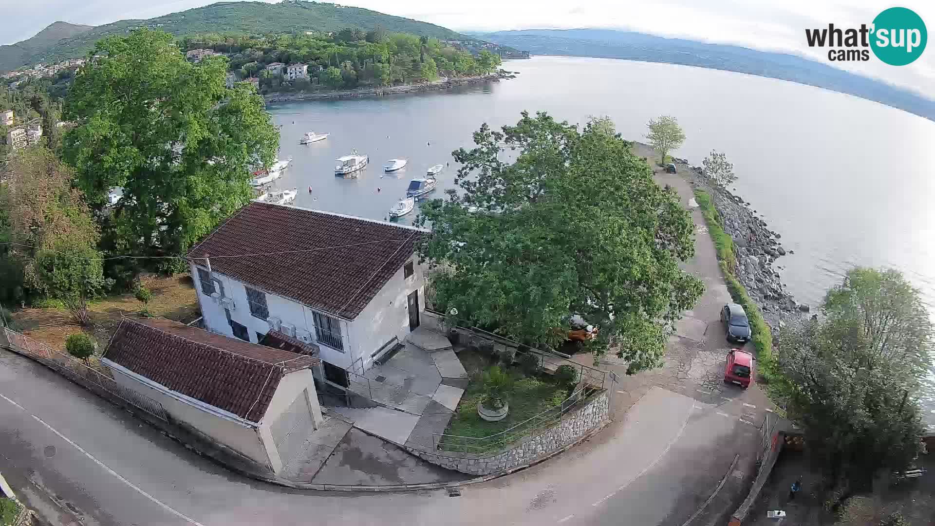 Webcam Ika Hafen – LIVE Blick auf den Hafen und die Lichter von Opatija
