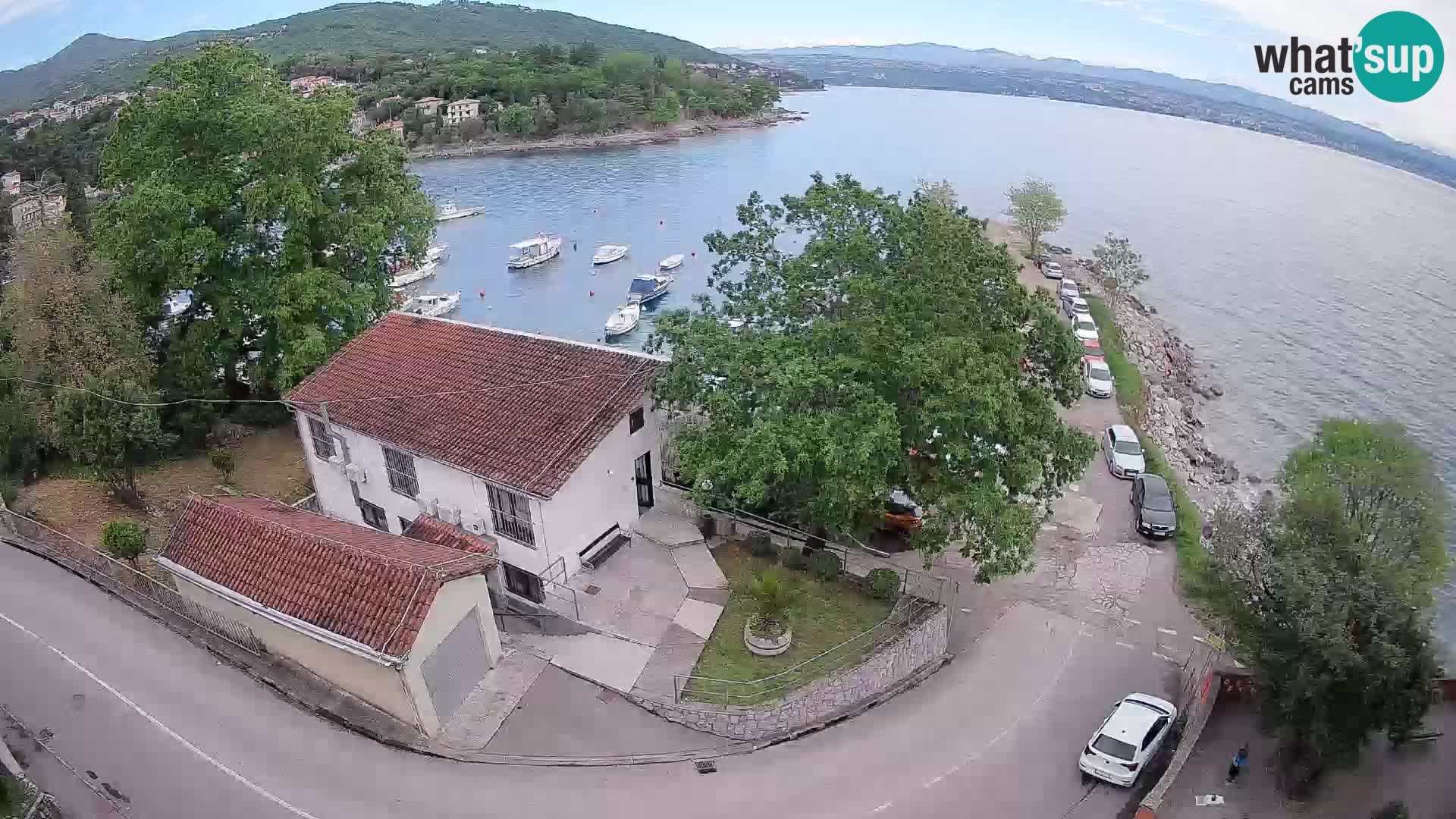 Webcam Ika Hafen – LIVE Blick auf den Hafen und die Lichter von Opatija