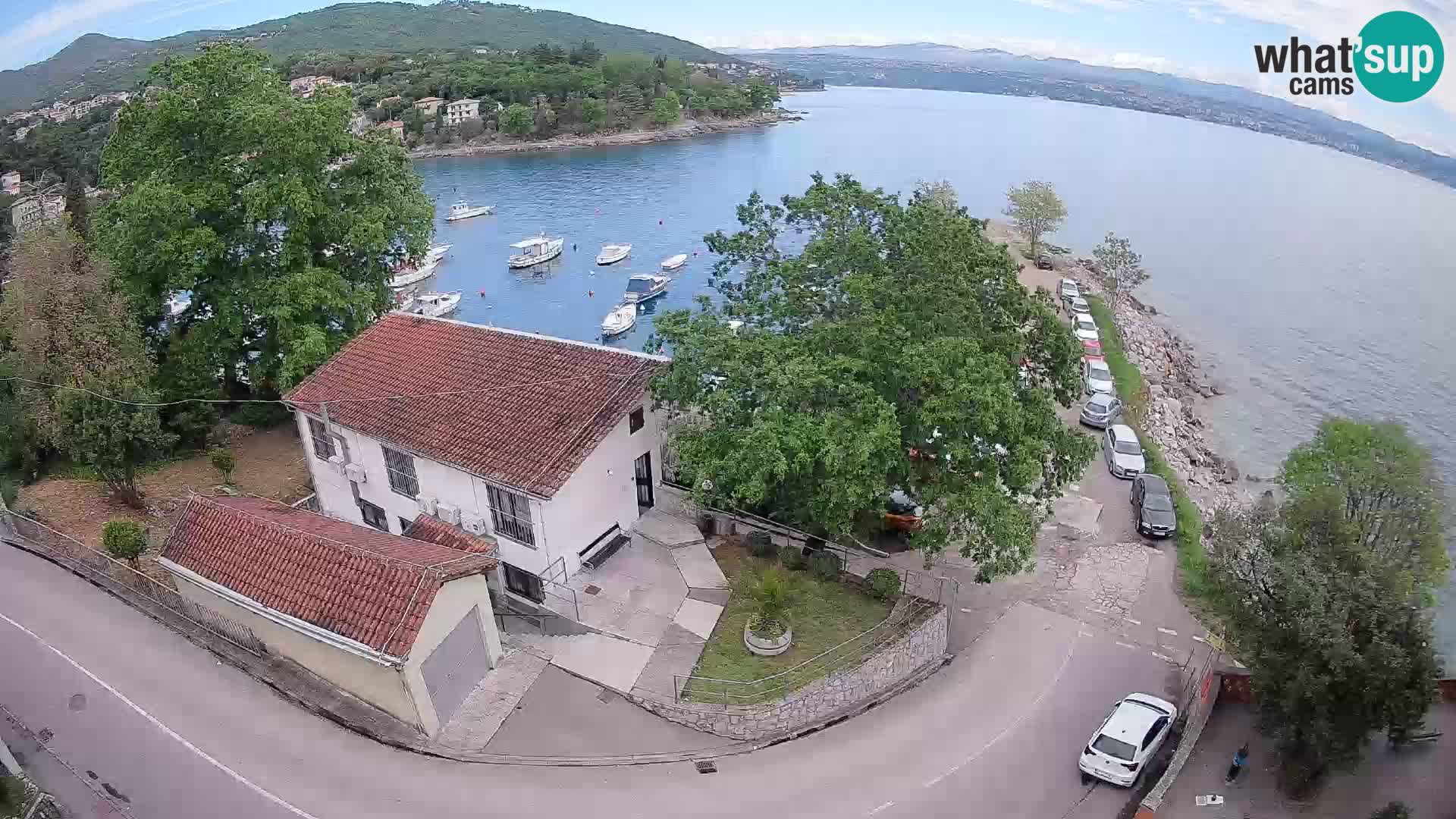 Webcam Ika Hafen – LIVE Blick auf den Hafen und die Lichter von Opatija