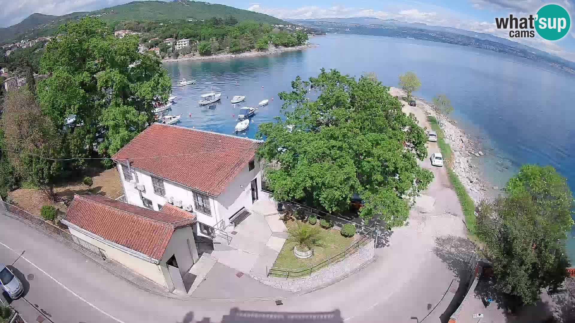 Webcam Ika Hafen – LIVE Blick auf den Hafen und die Lichter von Opatija