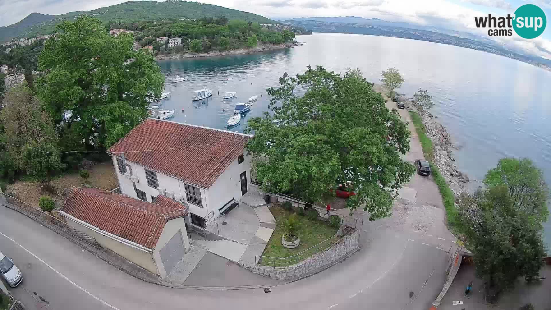 Webcam Ika Hafen – LIVE Blick auf den Hafen und die Lichter von Opatija