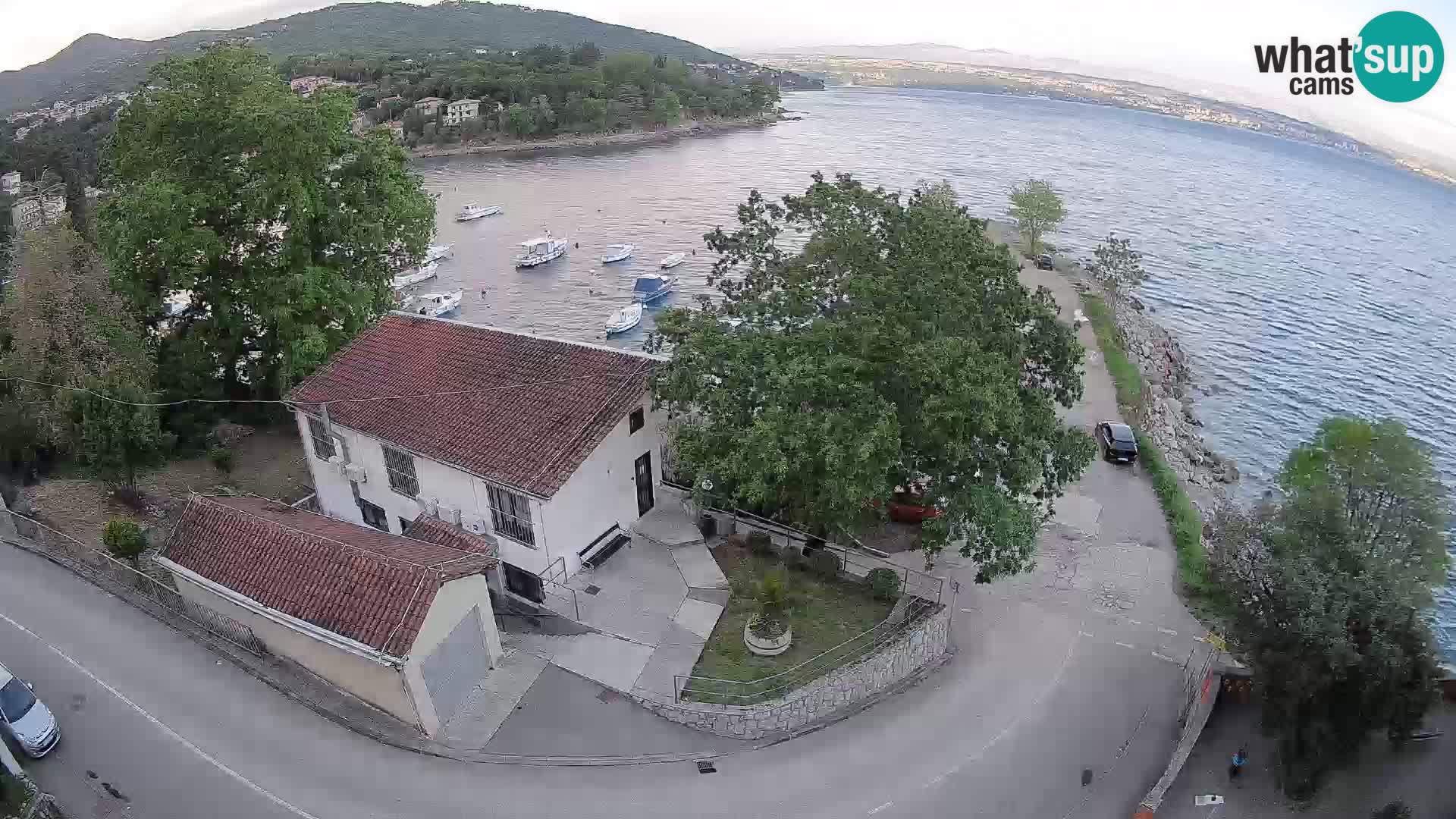 Webcam Ika Hafen – LIVE Blick auf den Hafen und die Lichter von Opatija