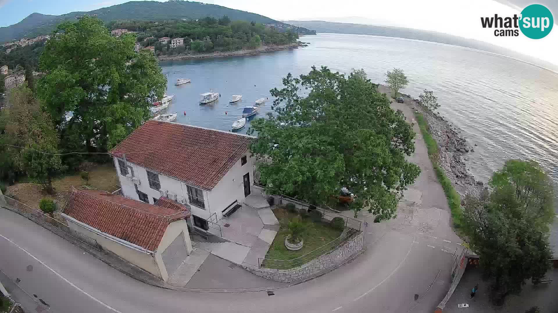 Webcam Ika Hafen – LIVE Blick auf den Hafen und die Lichter von Opatija
