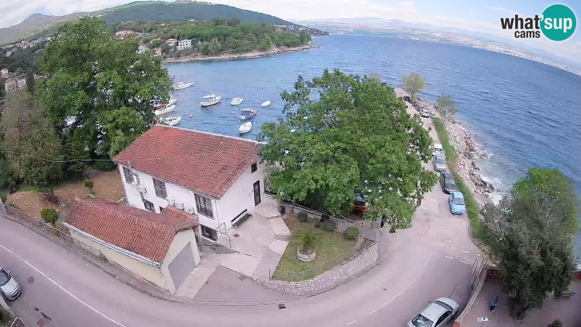 Webcam Ika Hafen – LIVE Blick auf den Hafen und die Lichter von Opatija