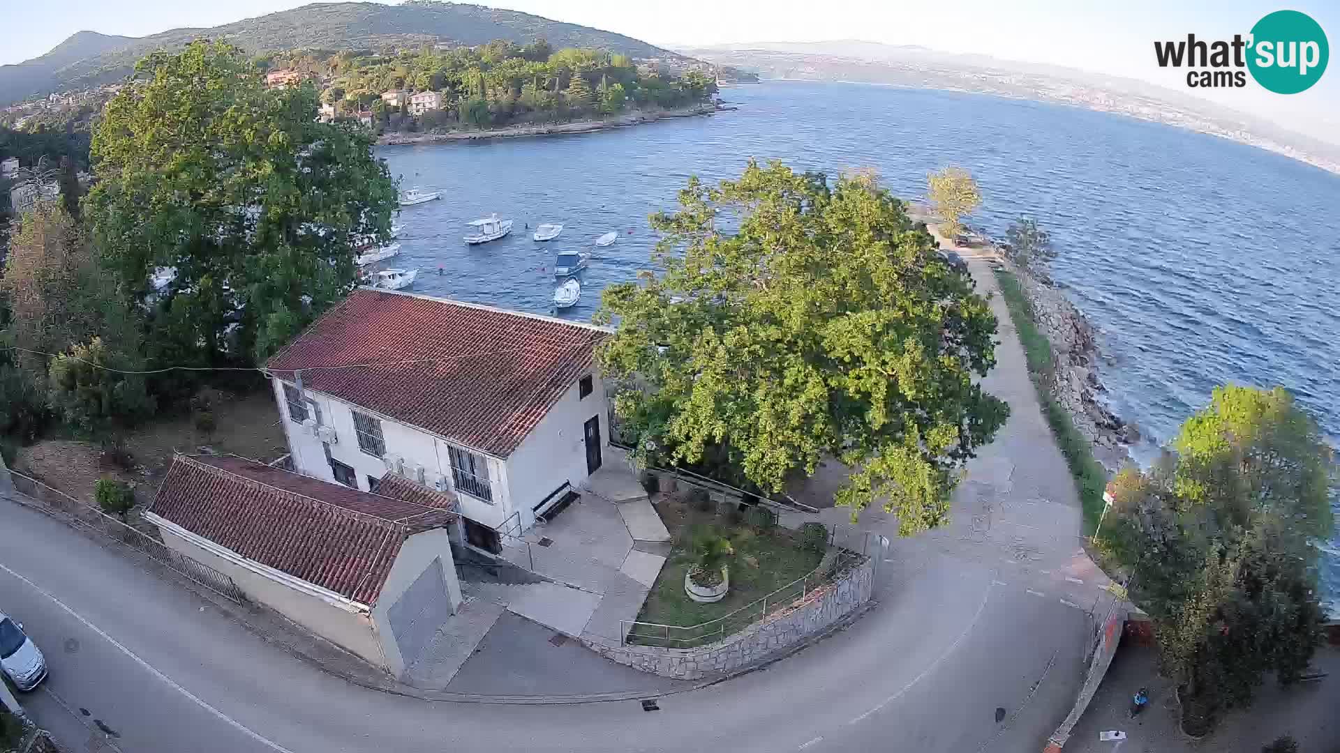 Webcam Ika Hafen – LIVE Blick auf den Hafen und die Lichter von Opatija