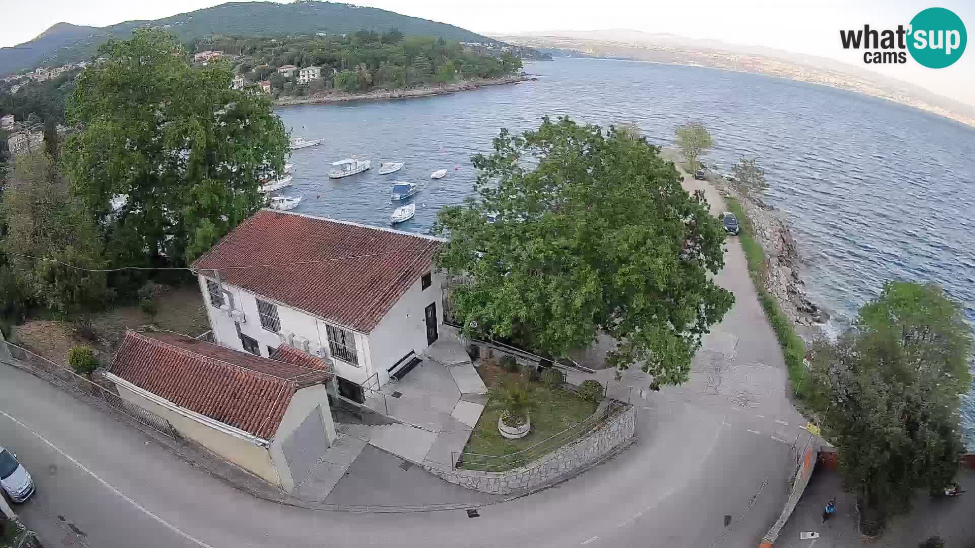 Webcam Ika Hafen – LIVE Blick auf den Hafen und die Lichter von Opatija