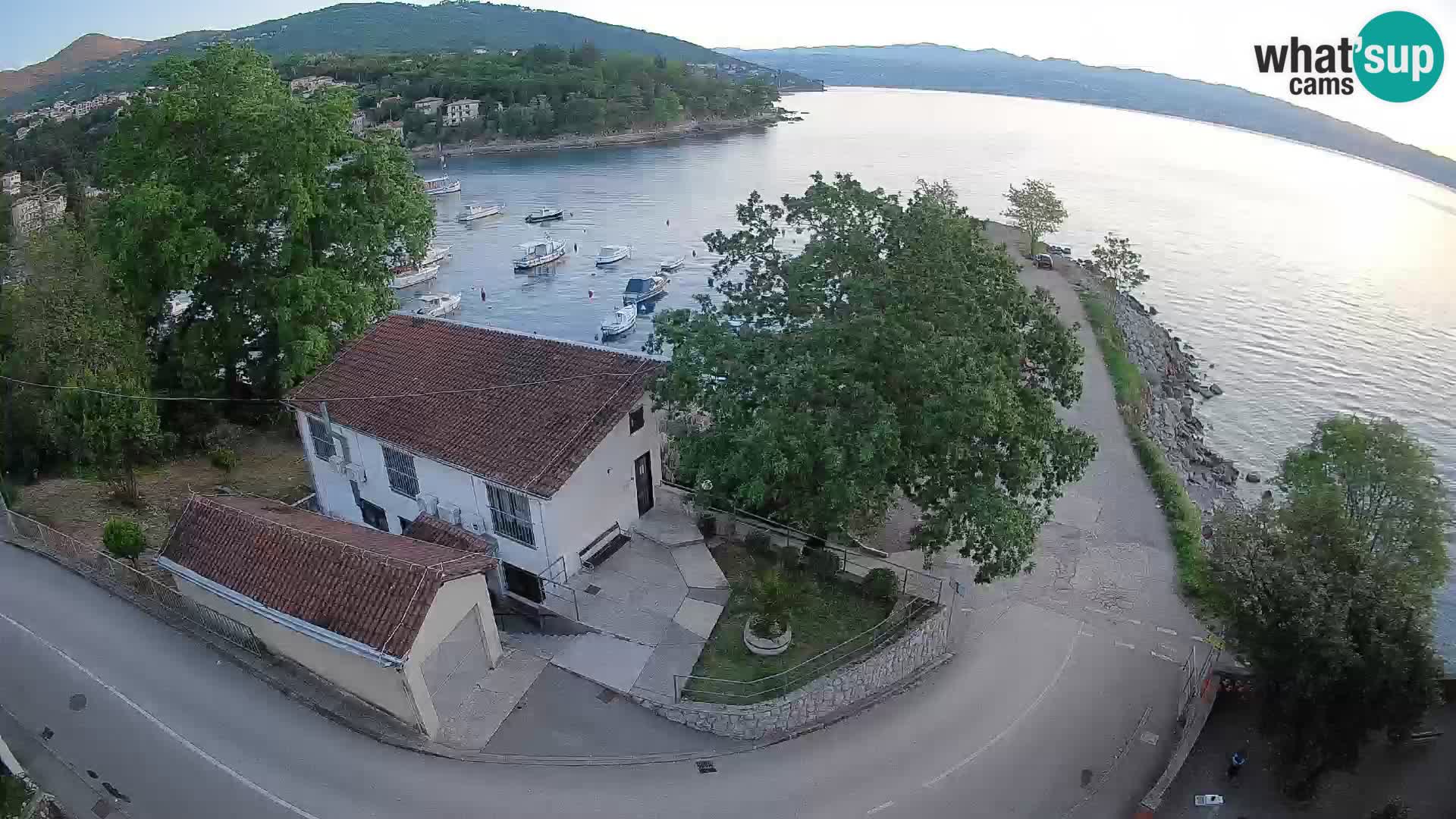 Webcam Ika Hafen – LIVE Blick auf den Hafen und die Lichter von Opatija