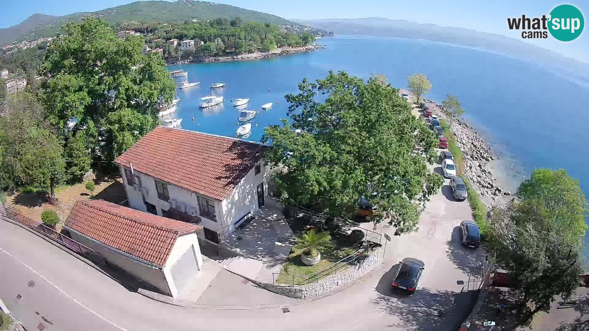 Webcam Ika Hafen – LIVE Blick auf den Hafen und die Lichter von Opatija