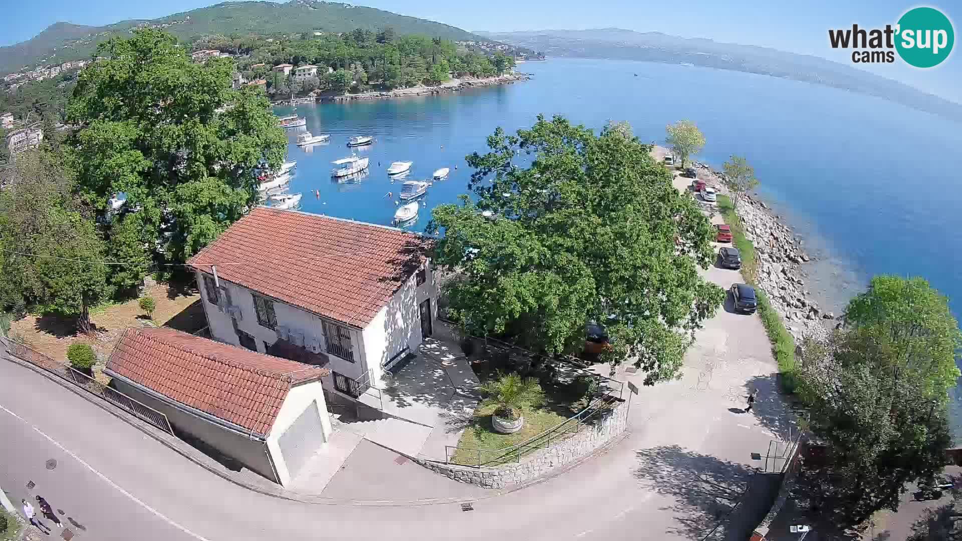 Webcam Ika Hafen – LIVE Blick auf den Hafen und die Lichter von Opatija