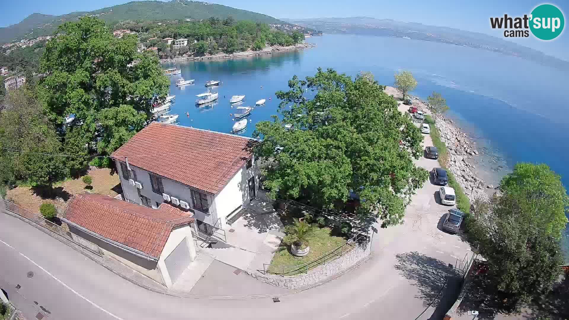 Webcam Ika Hafen – LIVE Blick auf den Hafen und die Lichter von Opatija