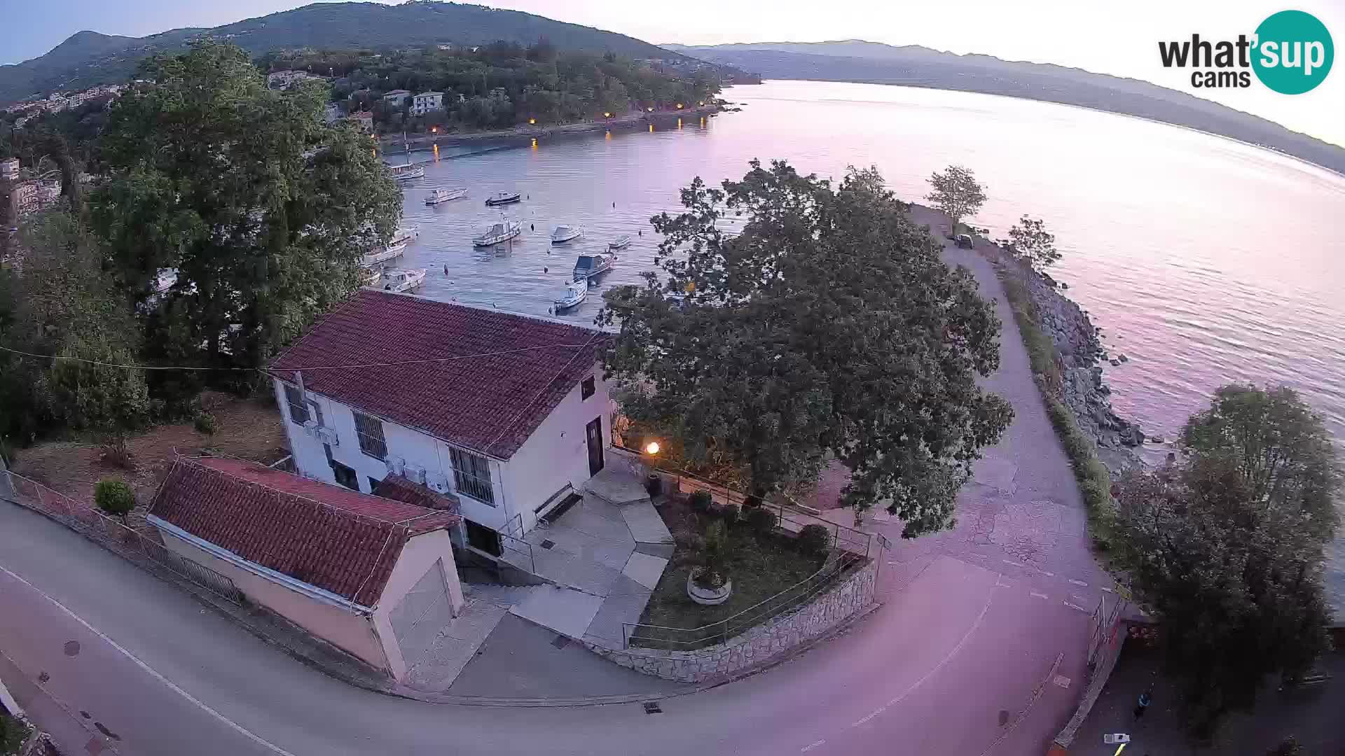 Webcam Ika Hafen – LIVE Blick auf den Hafen und die Lichter von Opatija
