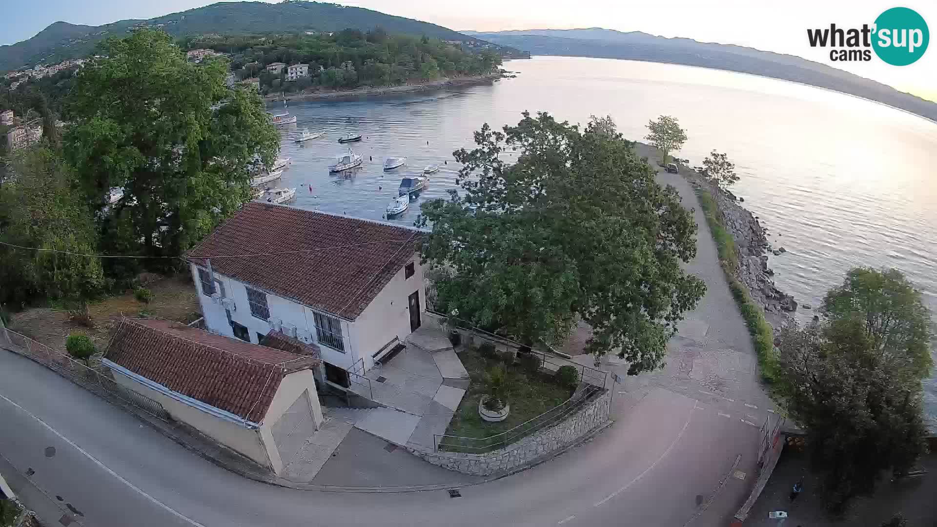 Webcam Ika Hafen – LIVE Blick auf den Hafen und die Lichter von Opatija