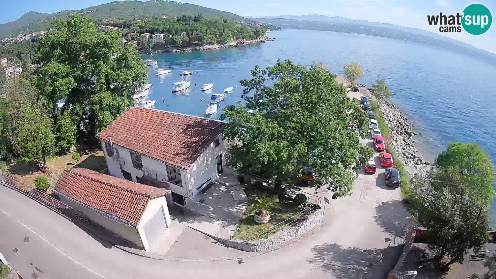 Webcam Ika Hafen – LIVE Blick auf den Hafen und die Lichter von Opatija
