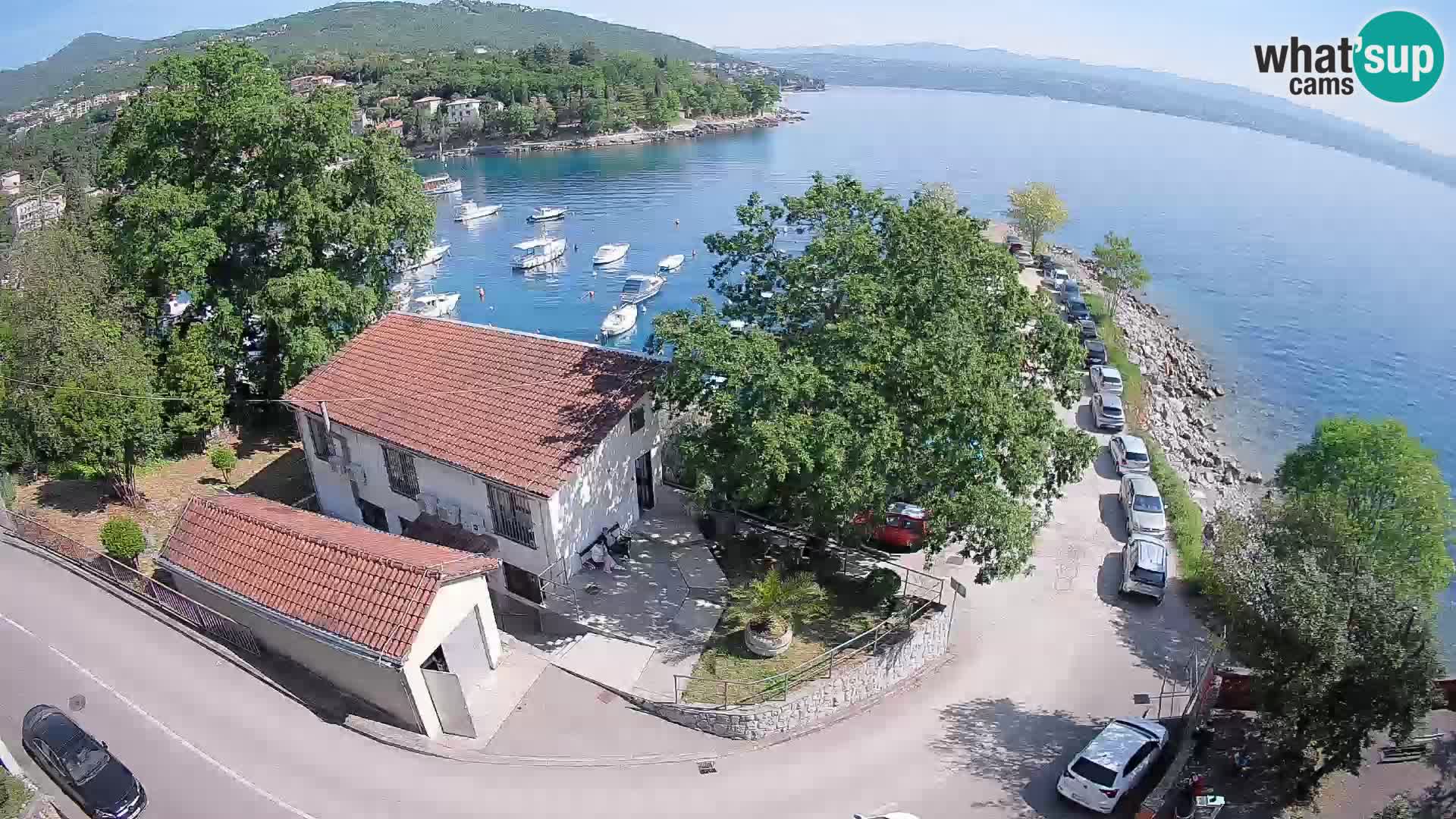 Webcam Ika Hafen – LIVE Blick auf den Hafen und die Lichter von Opatija