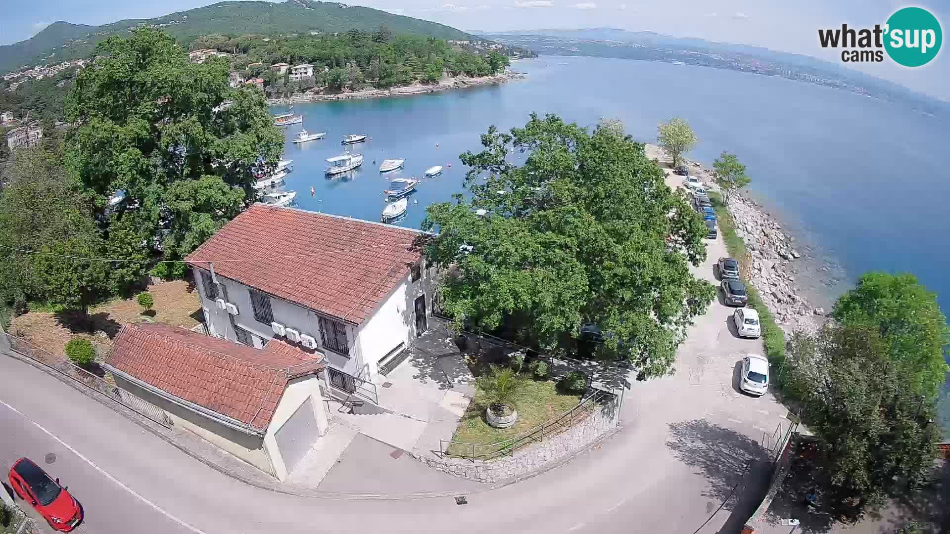 Webcam Ika Hafen – LIVE Blick auf den Hafen und die Lichter von Opatija