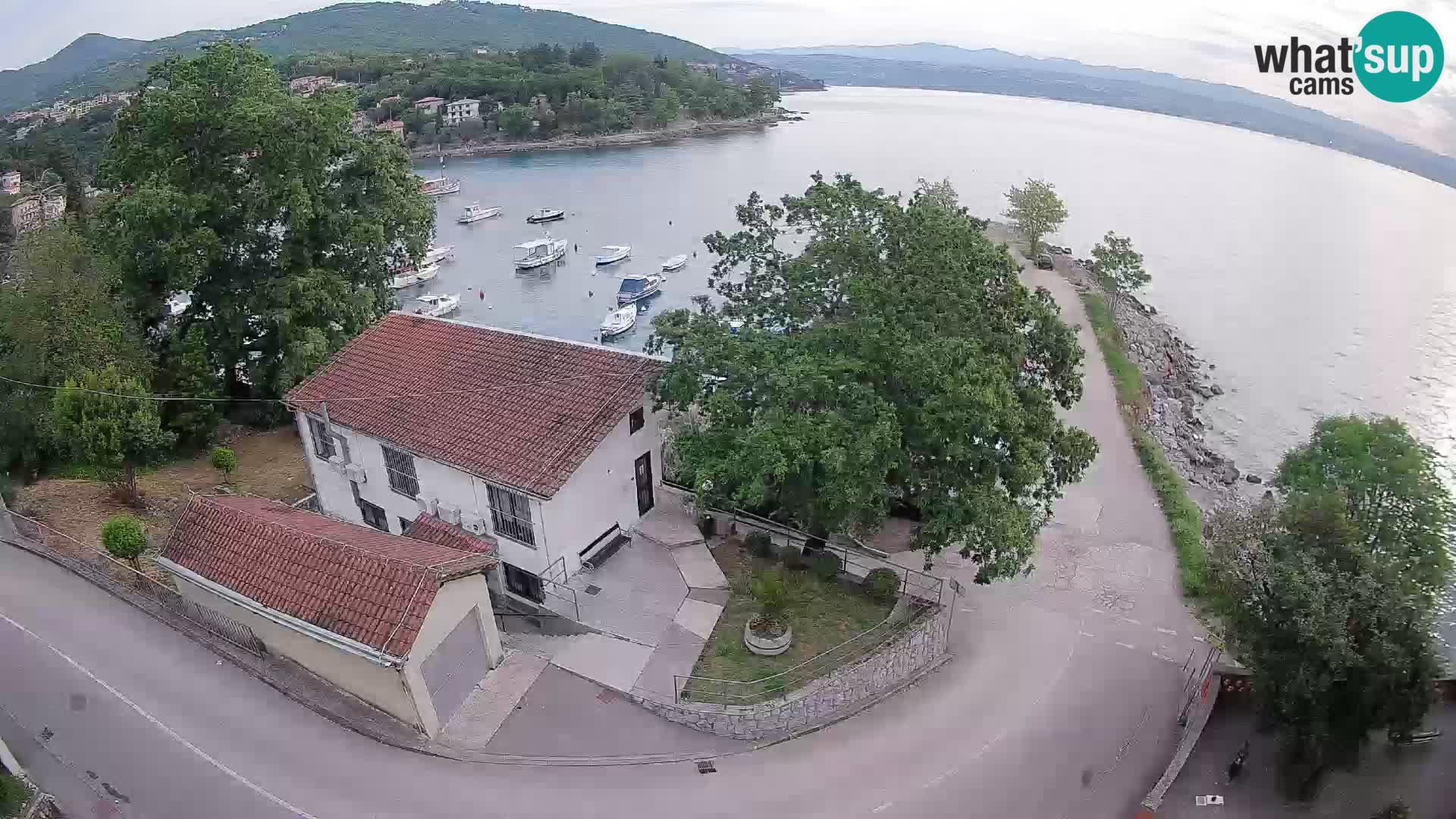 Webcam Ika Hafen – LIVE Blick auf den Hafen und die Lichter von Opatija