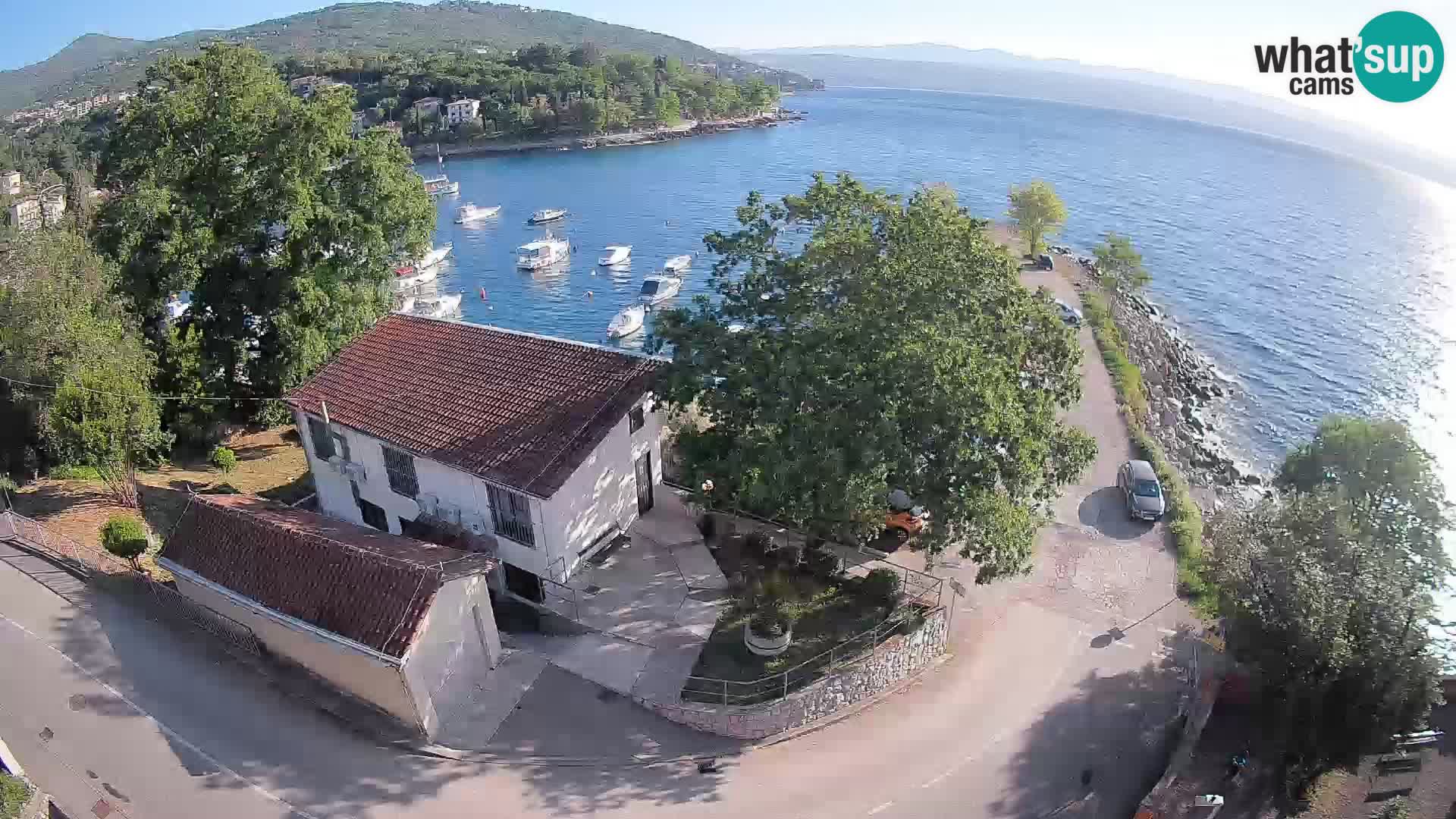 Webcam Ika Hafen – LIVE Blick auf den Hafen und die Lichter von Opatija
