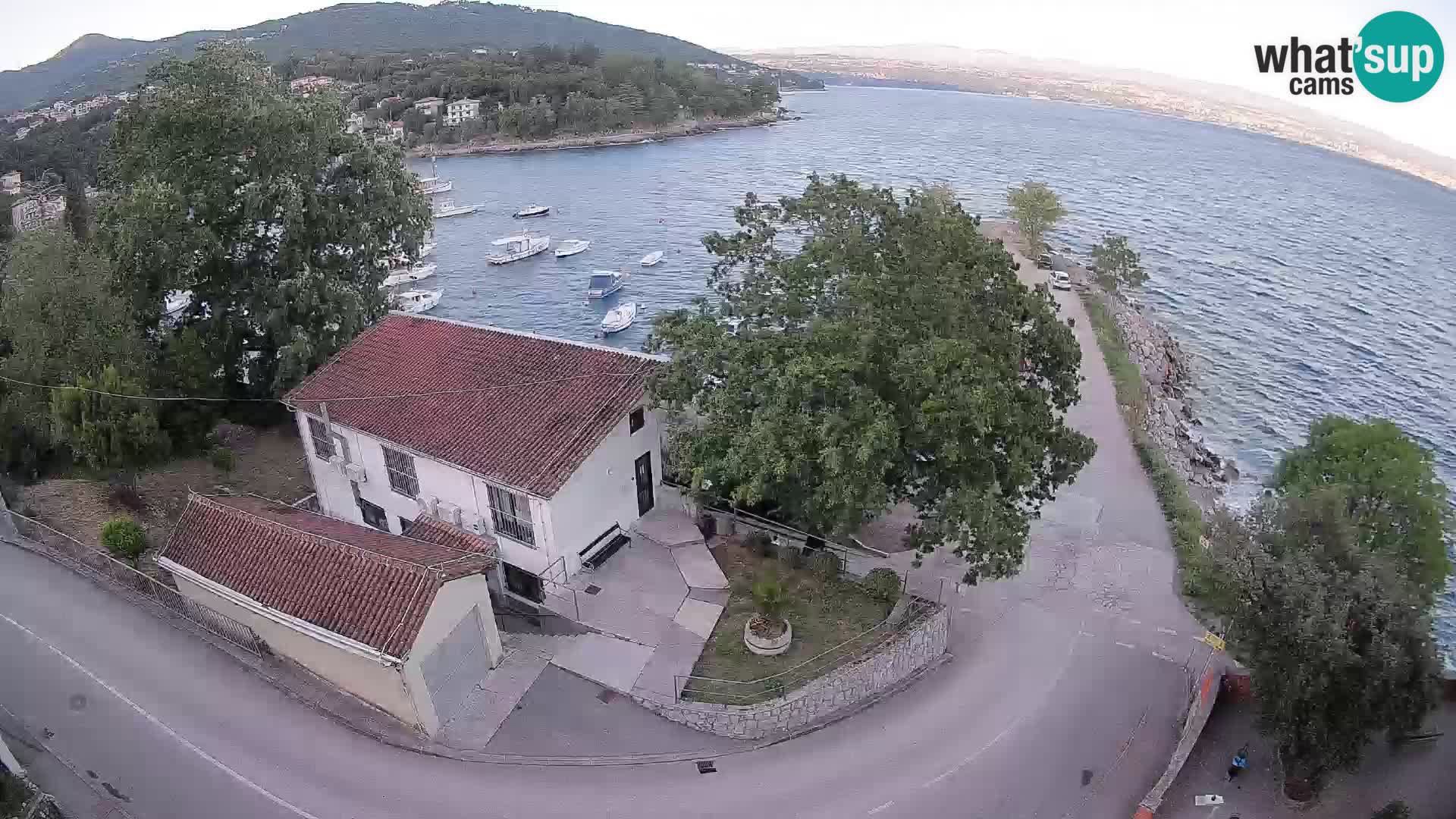 Webcam Ika Hafen – LIVE Blick auf den Hafen und die Lichter von Opatija