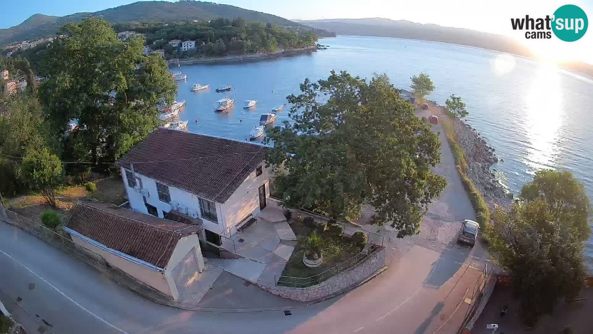Webcam Ika Hafen – LIVE Blick auf den Hafen und die Lichter von Opatija