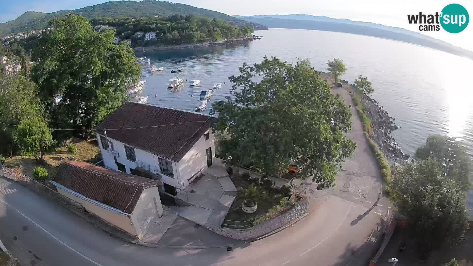 Webcam Ika Hafen – LIVE Blick auf den Hafen und die Lichter von Opatija