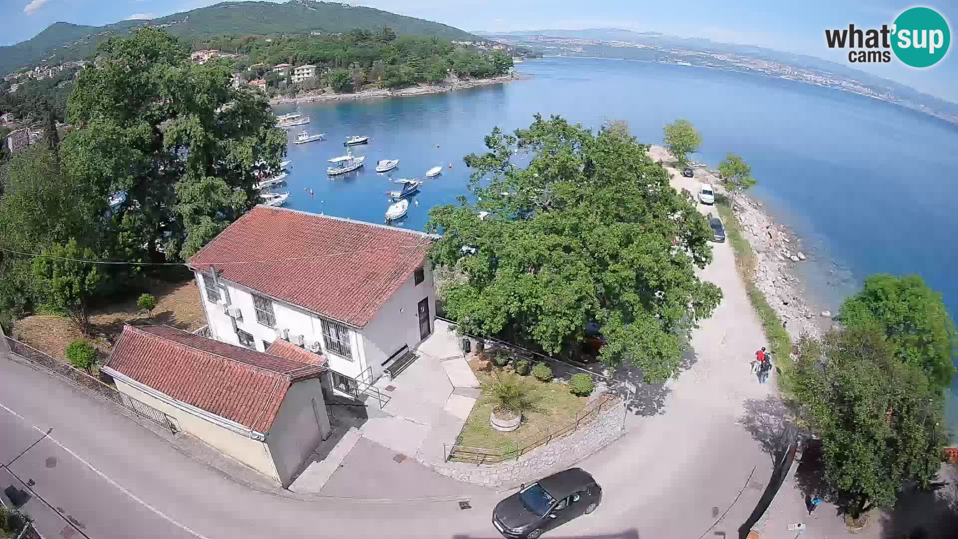 Webcam Ika Hafen – LIVE Blick auf den Hafen und die Lichter von Opatija