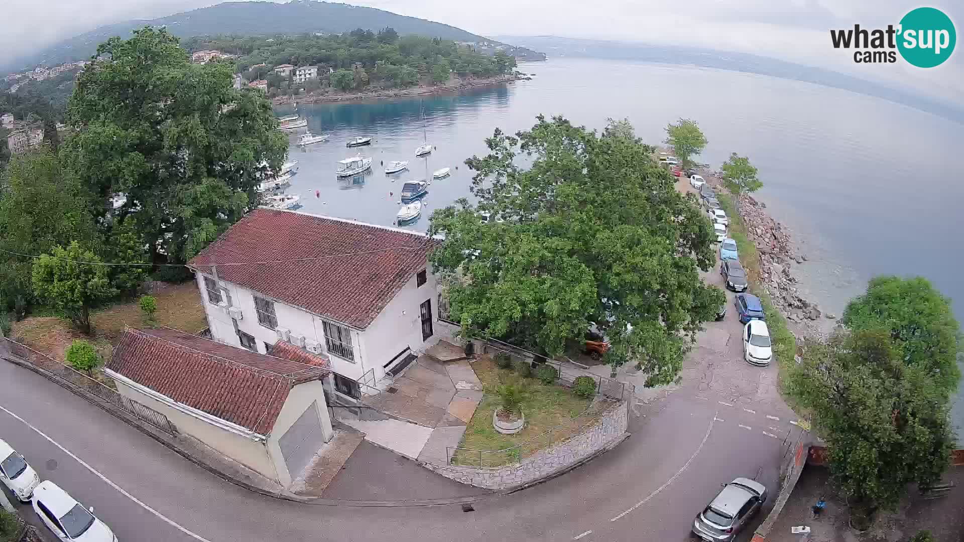 Webcam Ika Hafen – LIVE Blick auf den Hafen und die Lichter von Opatija