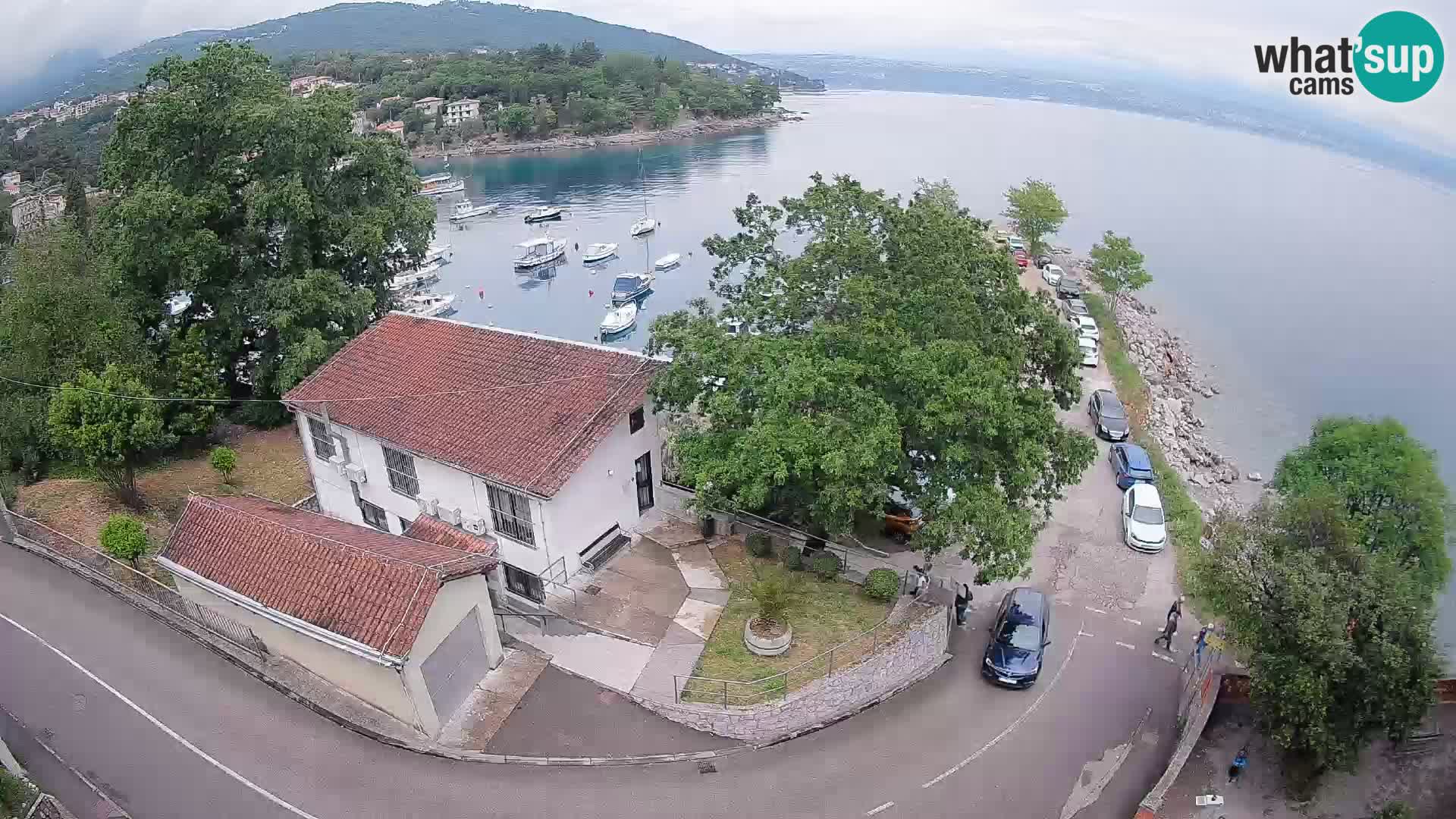 Webcam Ika Hafen – LIVE Blick auf den Hafen und die Lichter von Opatija