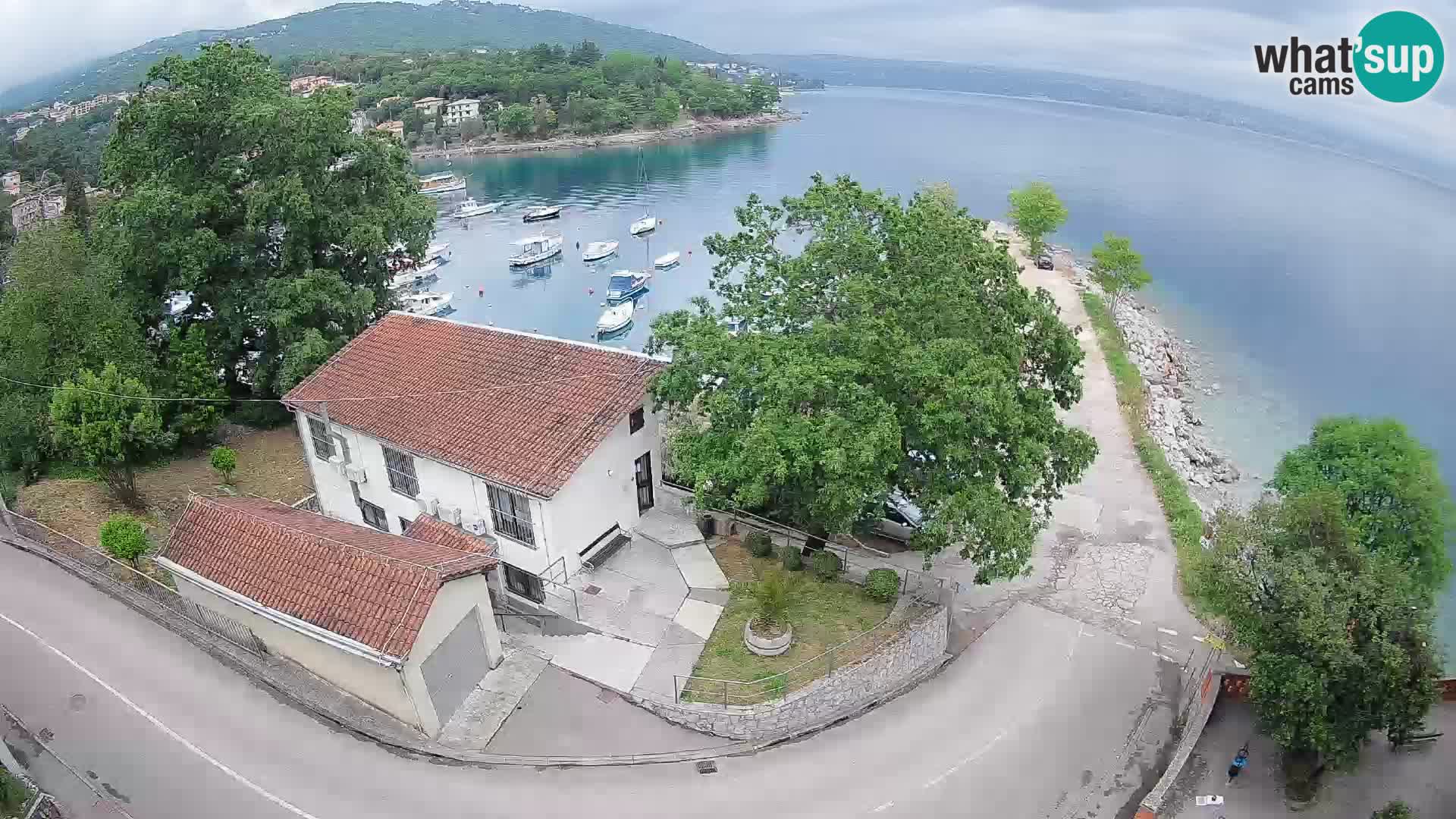 Webcam Ika Hafen – LIVE Blick auf den Hafen und die Lichter von Opatija