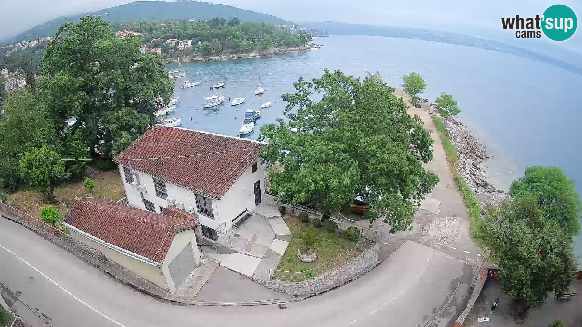 Webcam Ika Hafen – LIVE Blick auf den Hafen und die Lichter von Opatija