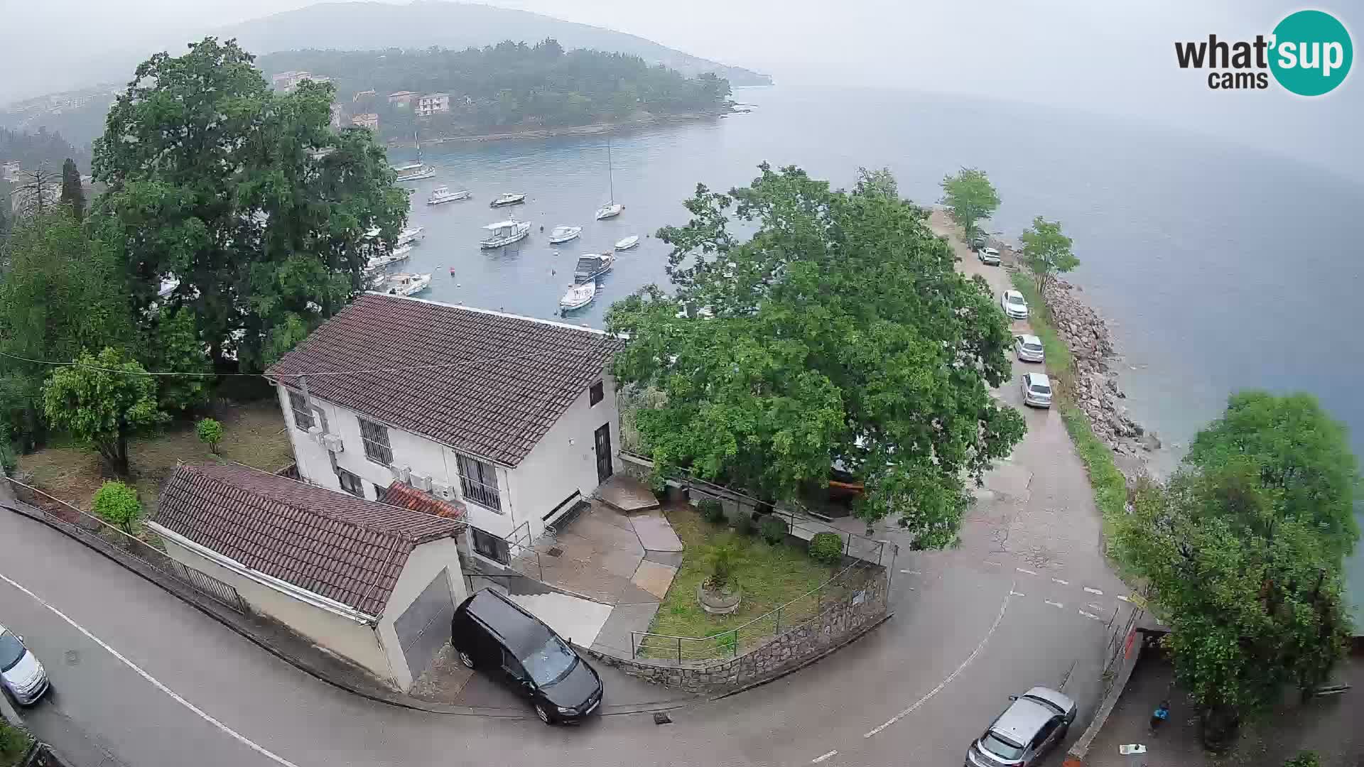 Webcam Ika Hafen – LIVE Blick auf den Hafen und die Lichter von Opatija