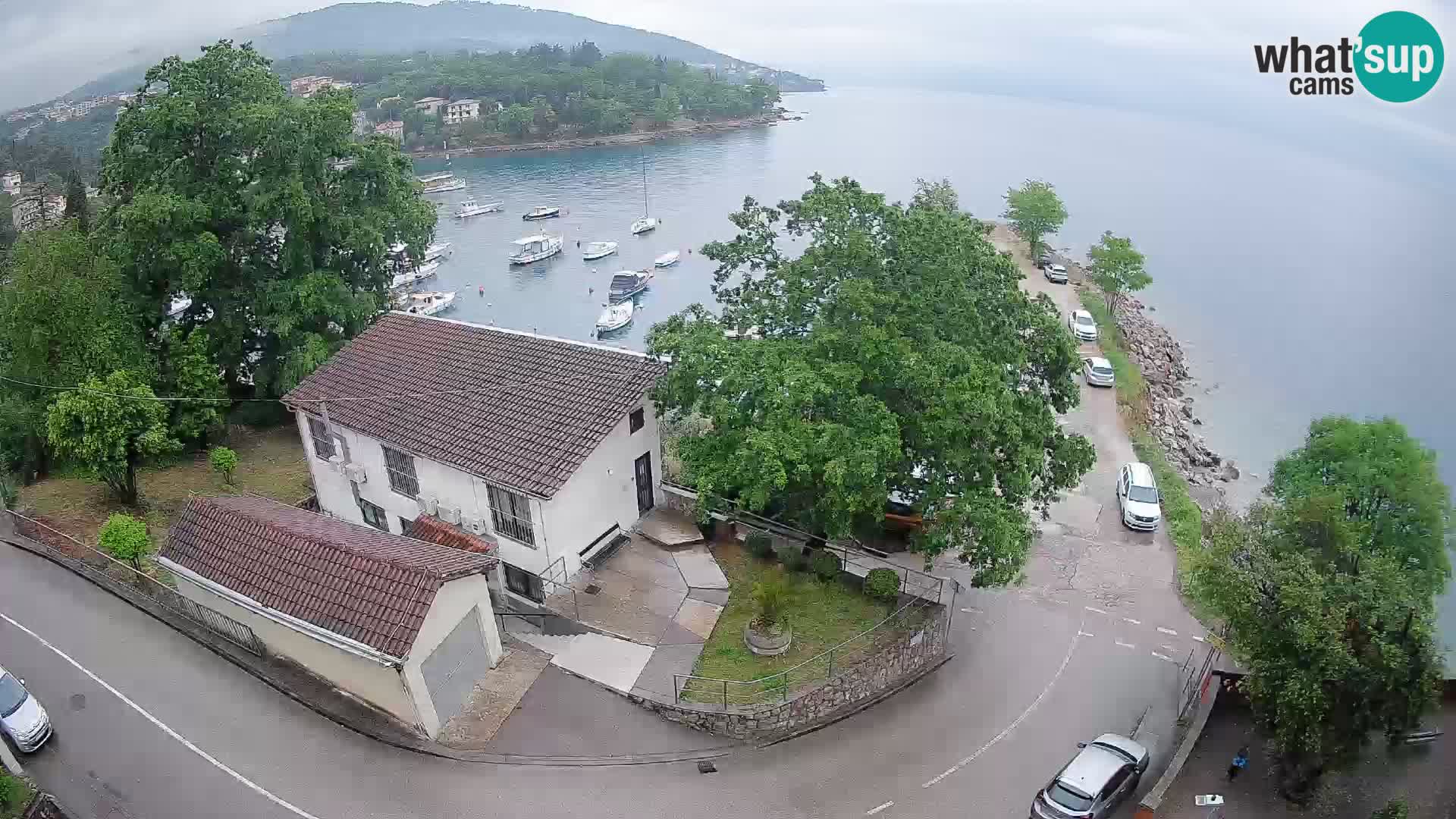 Webcam Ika Hafen – LIVE Blick auf den Hafen und die Lichter von Opatija