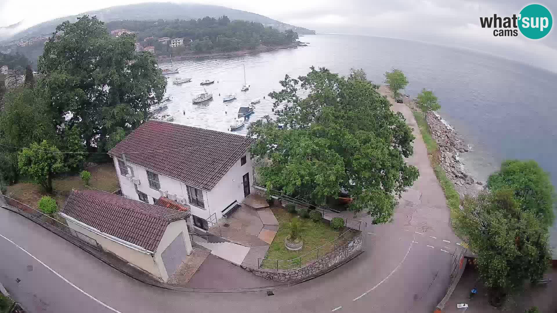 Webcam Ika Hafen – LIVE Blick auf den Hafen und die Lichter von Opatija