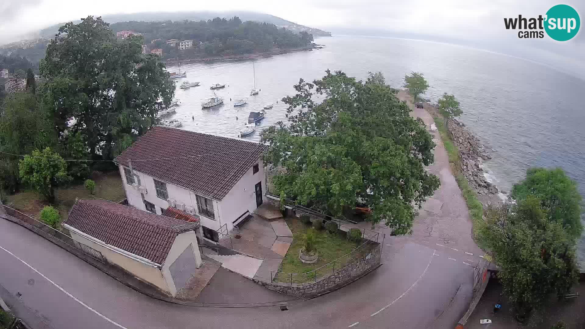 Webcam Ika Hafen – LIVE Blick auf den Hafen und die Lichter von Opatija