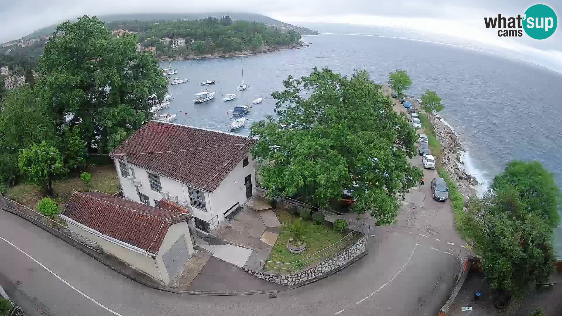 Webcam Ika Hafen – LIVE Blick auf den Hafen und die Lichter von Opatija