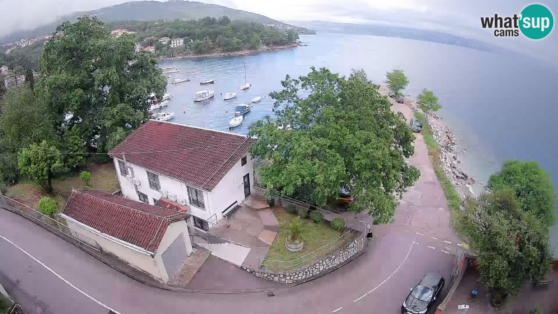 Webcam Ika Hafen – LIVE Blick auf den Hafen und die Lichter von Opatija