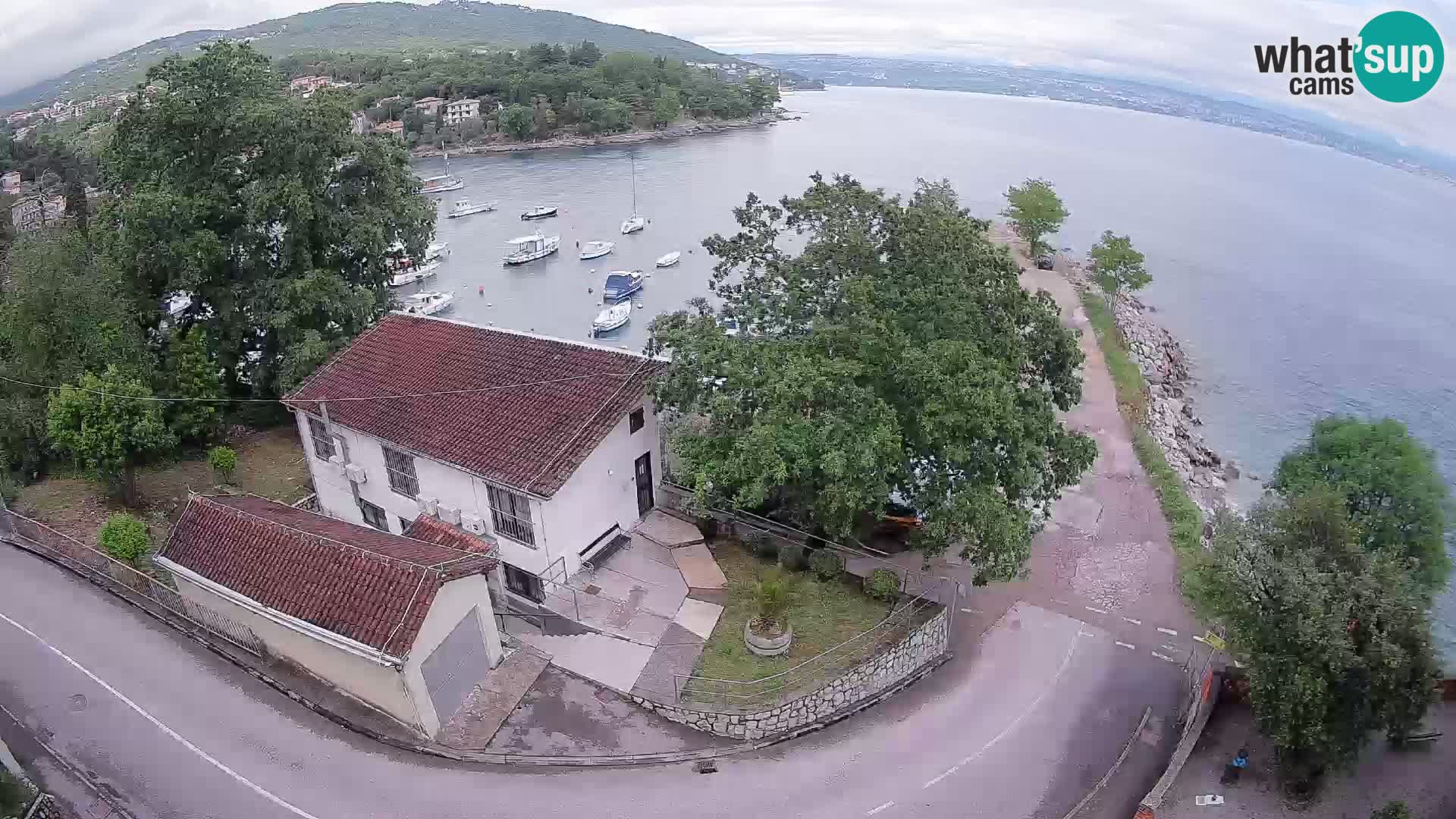 Webcam Ika Hafen – LIVE Blick auf den Hafen und die Lichter von Opatija