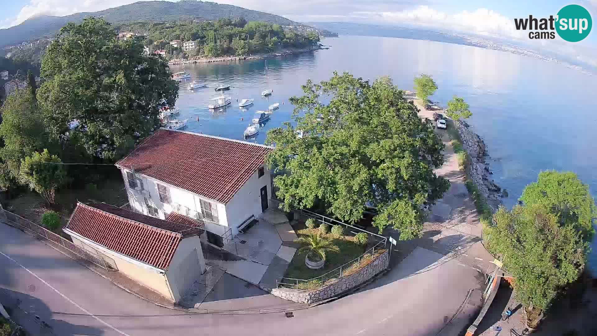 Webcam Ika Hafen – LIVE Blick auf den Hafen und die Lichter von Opatija