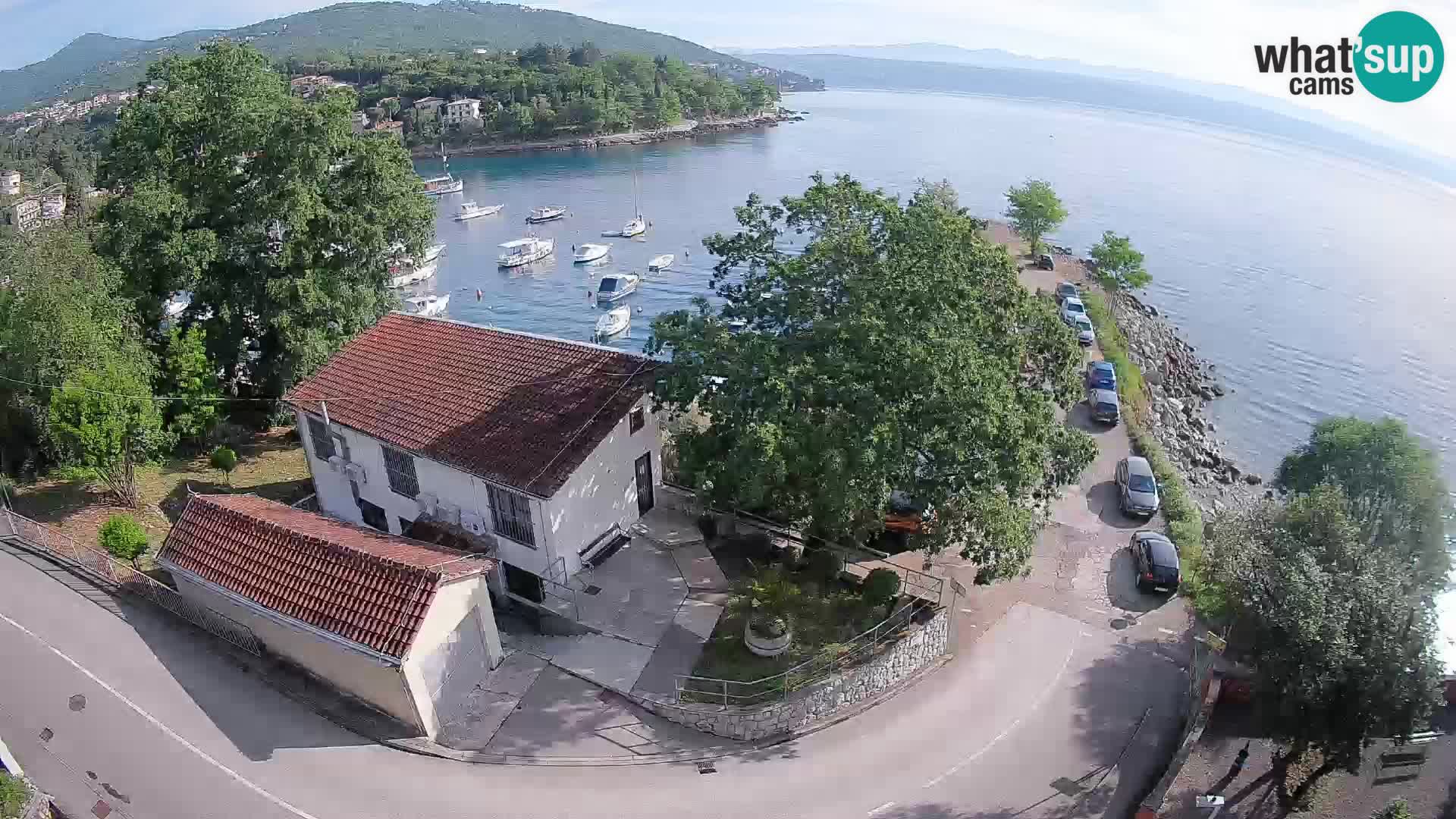 Webcam Ika Hafen – LIVE Blick auf den Hafen und die Lichter von Opatija