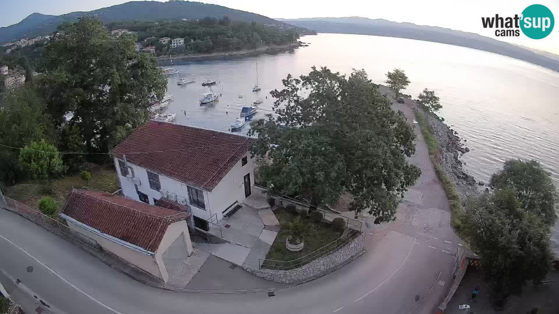Webcam Ika Hafen – LIVE Blick auf den Hafen und die Lichter von Opatija